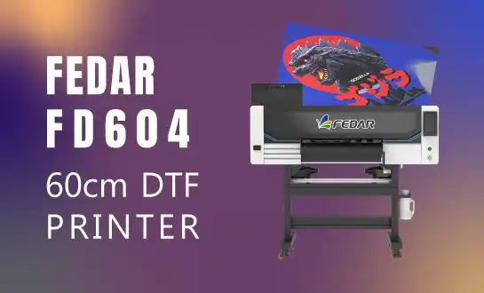 600mm DTF Transfer Printer for Small and Large Businesses
